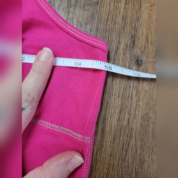 FREE W BUNDLE Geri C. New York metallic stitch cami tank top - Picture 6 of 11